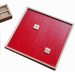 Montessori Pythagorasbrett