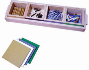 Montessori Schlangenspiel Subtraktion